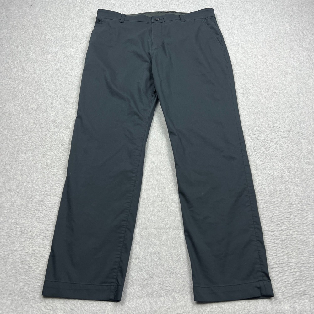 Nike Pants Men's 36x32* Black Dri-FIT UV Slim Fit Golf Performance Chino‎ DA4130